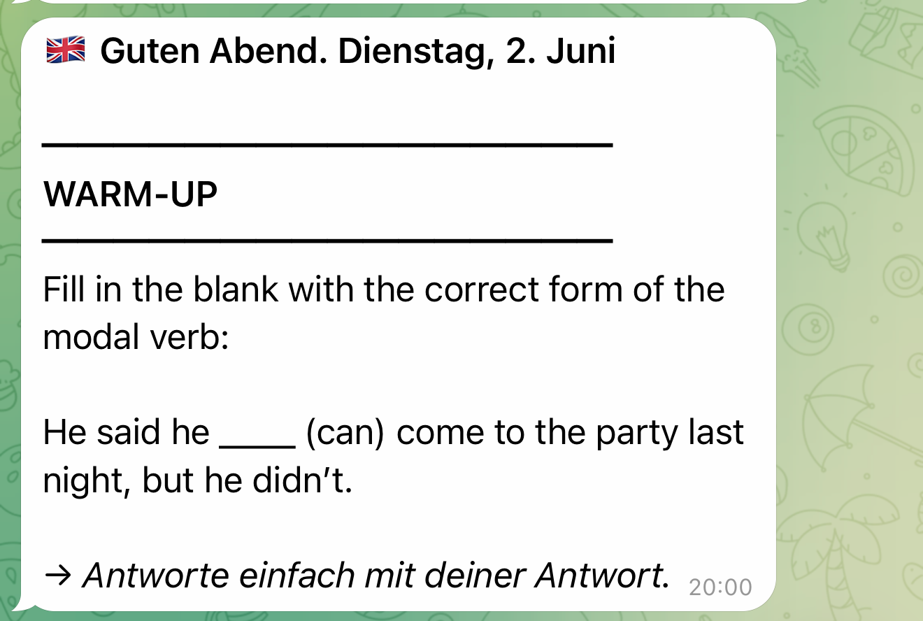 English